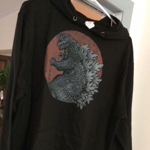 Men's Godzilla Dinosaur Hoodie